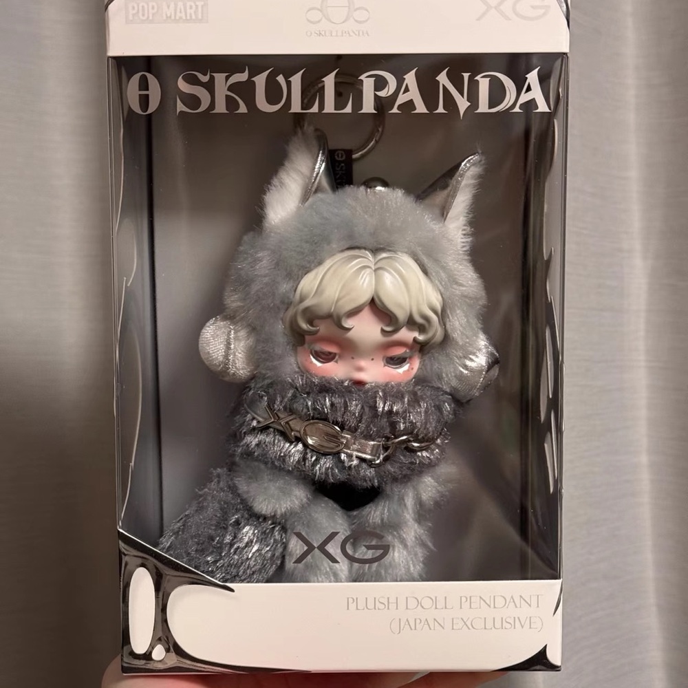 Skullpanda XG Japan Exclusive Plush Doll Pendant